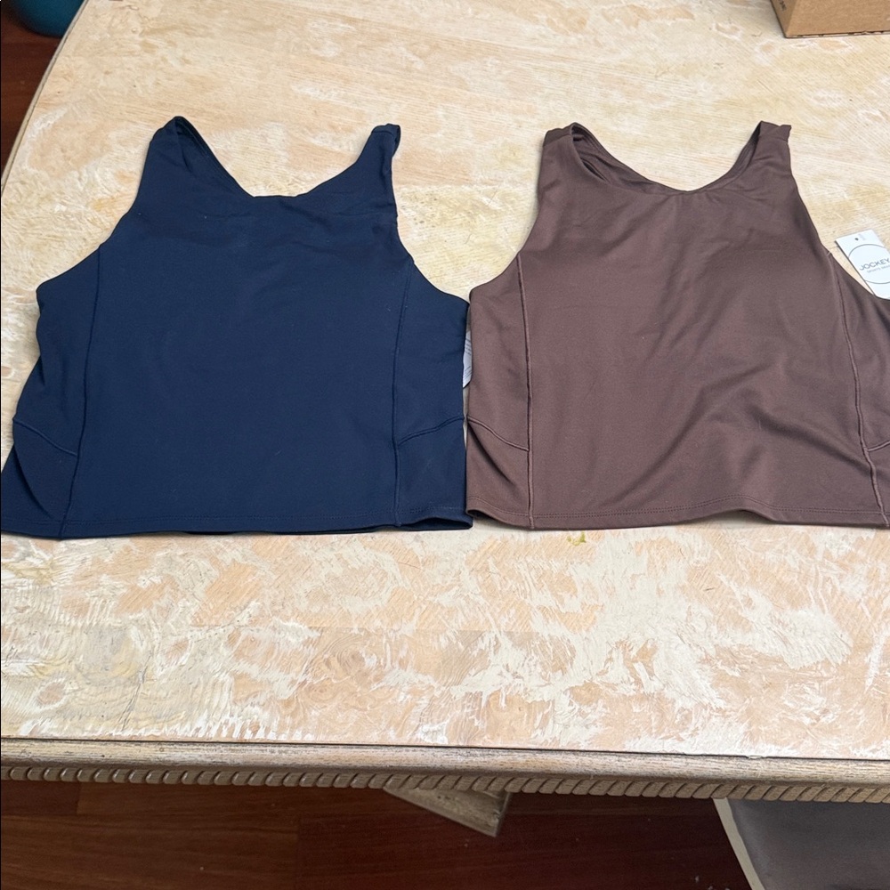 Jockey Wrap It Pearl Studio Crop Top BUNDLE